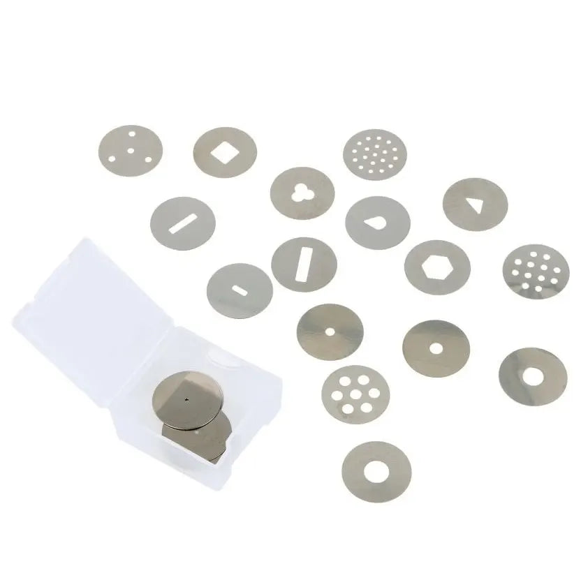 Polymer Clay Extruder with 20 Discs