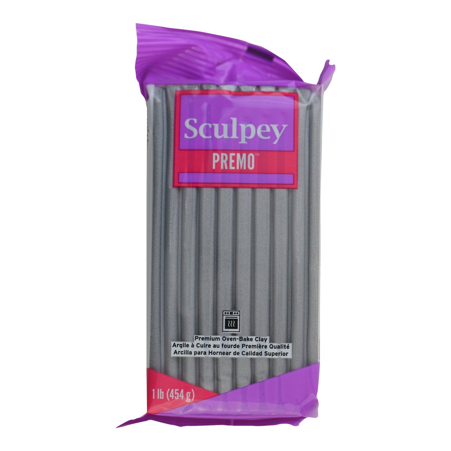 Sculpey Premo - Metallic Silver (454g)