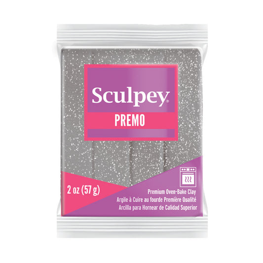 Sculpey Premo - Glitter White Gold (57g)