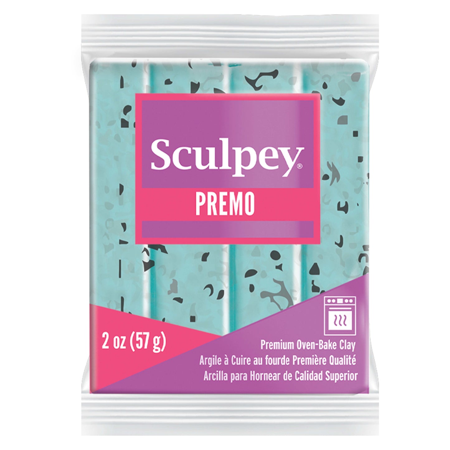 Sculpey Premo - Granite Turquoise (57g)