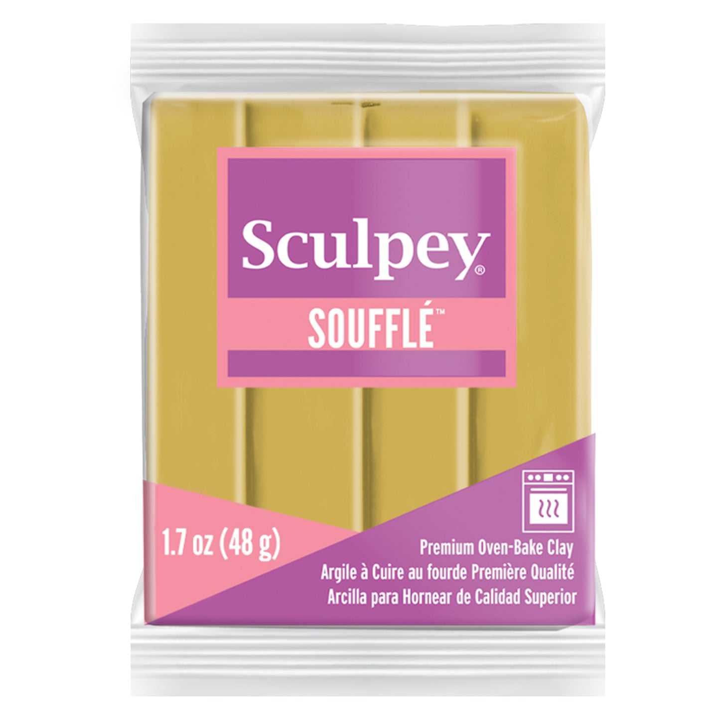 NEW Sculpey Souffle - Honey Mustard (48g)