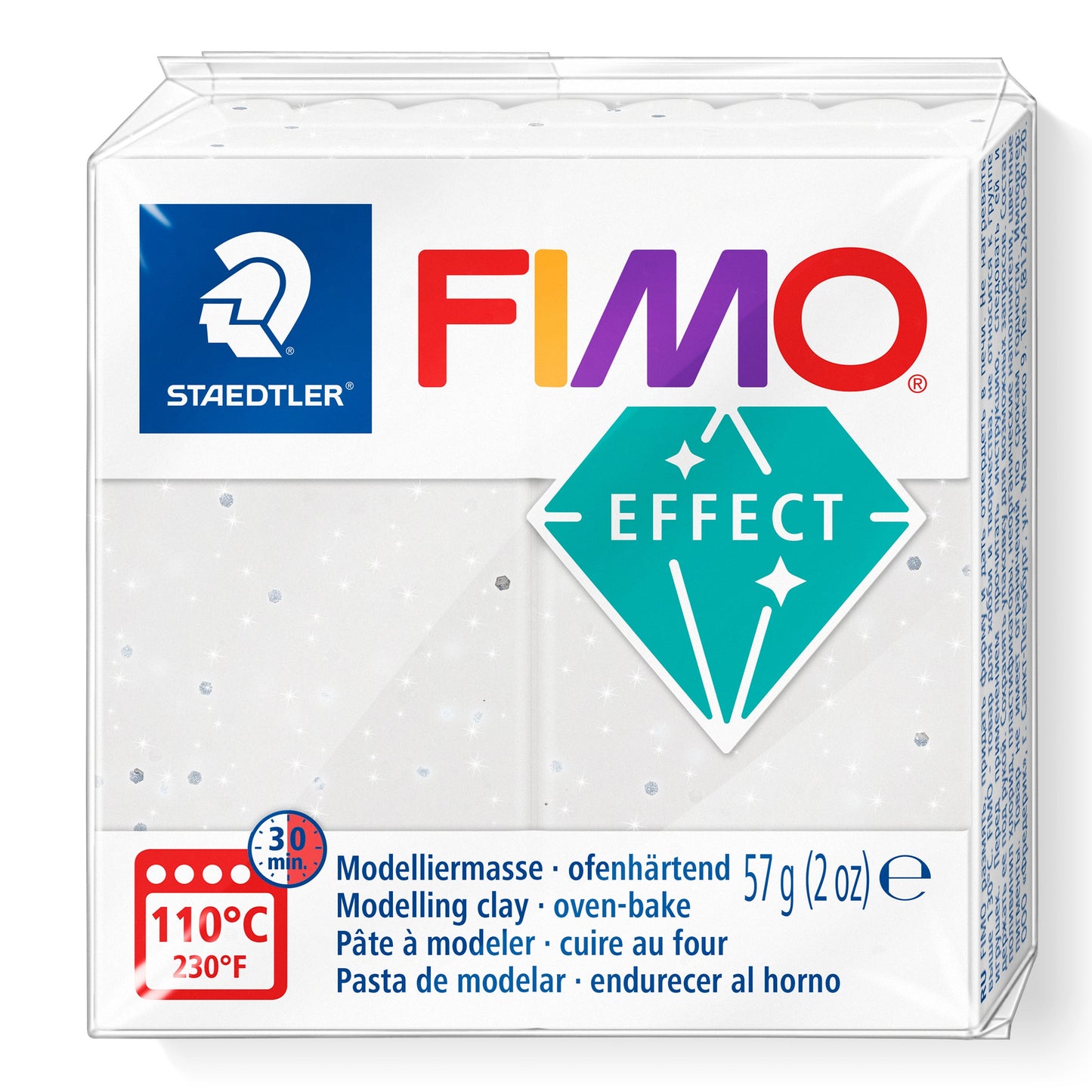 FIMO Effect - Granite White 003 (57g)