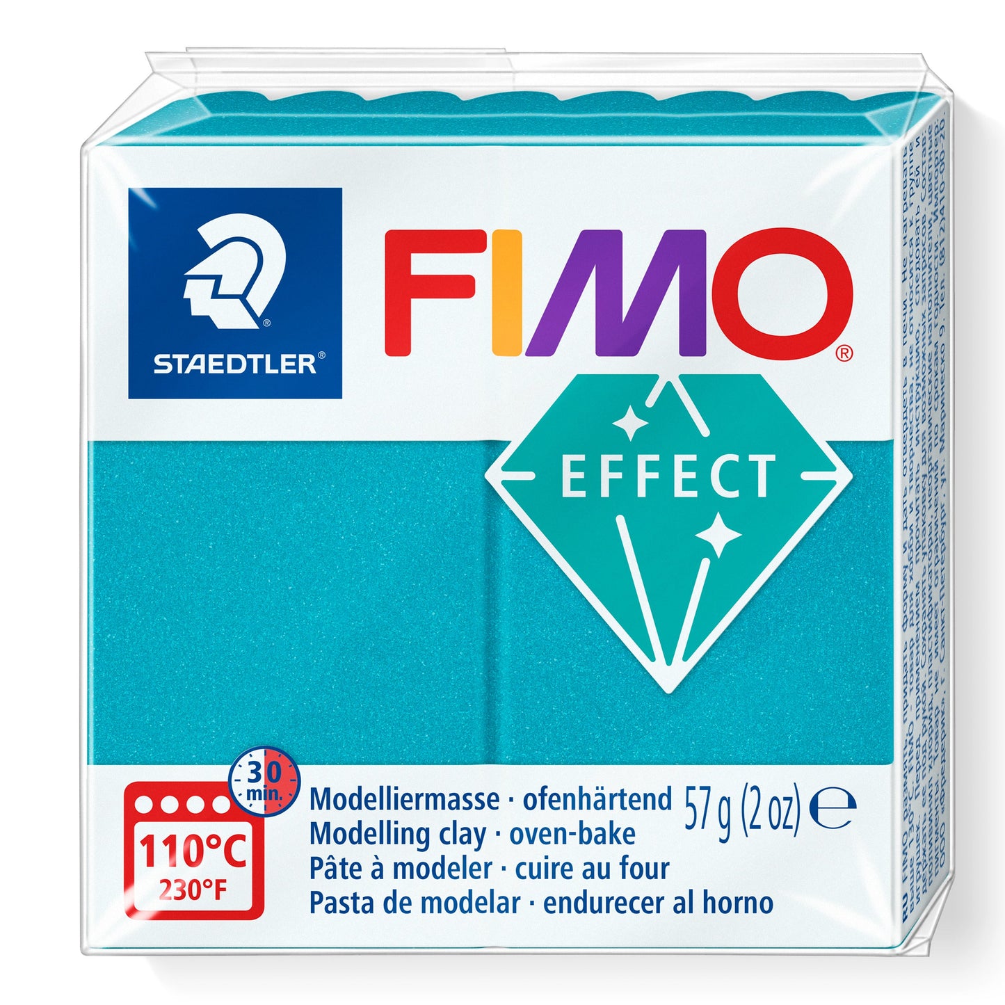 FIMO Effect - Metallic Turquoise 36 (57g)