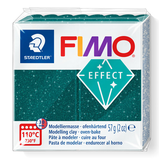 FIMO Effect - Galaxy Glitter Green 562 (57g)