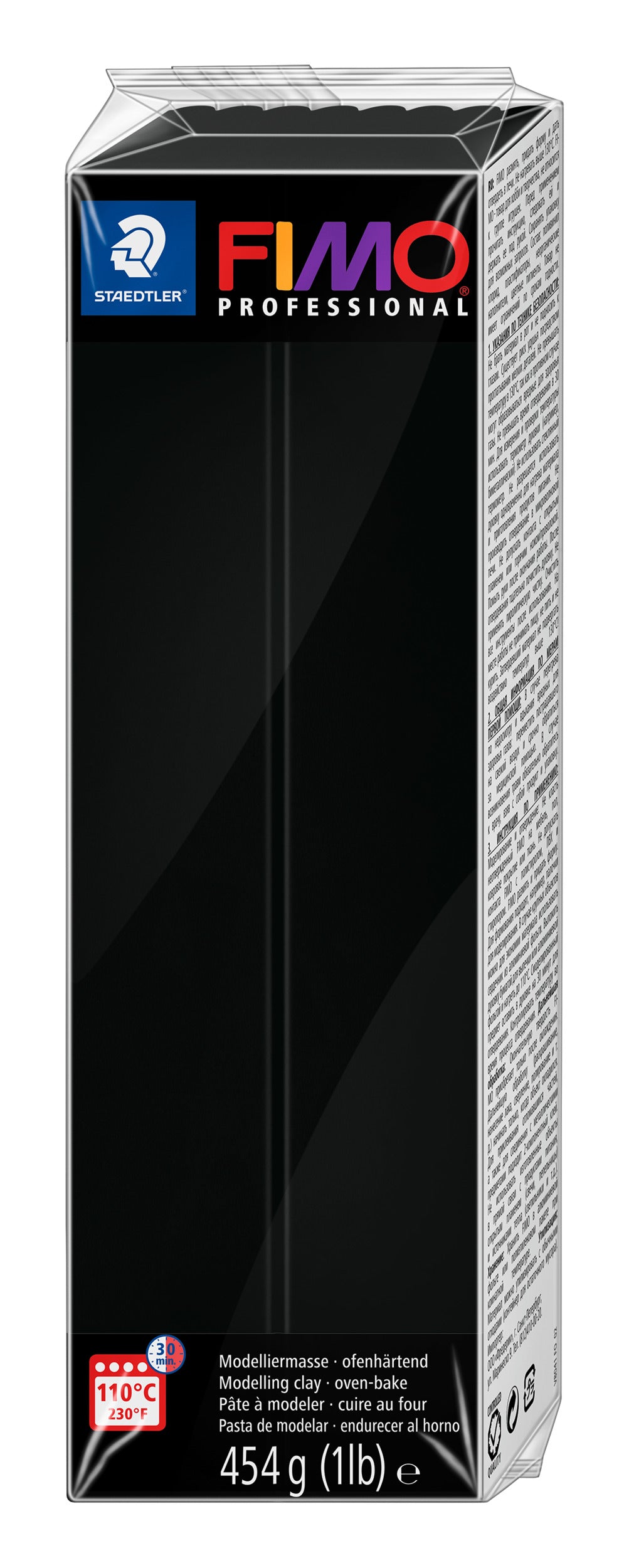 *FIMO Professional - Black 9 (454g)