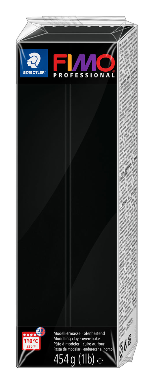 *FIMO Professional - Black 9 (454g)
