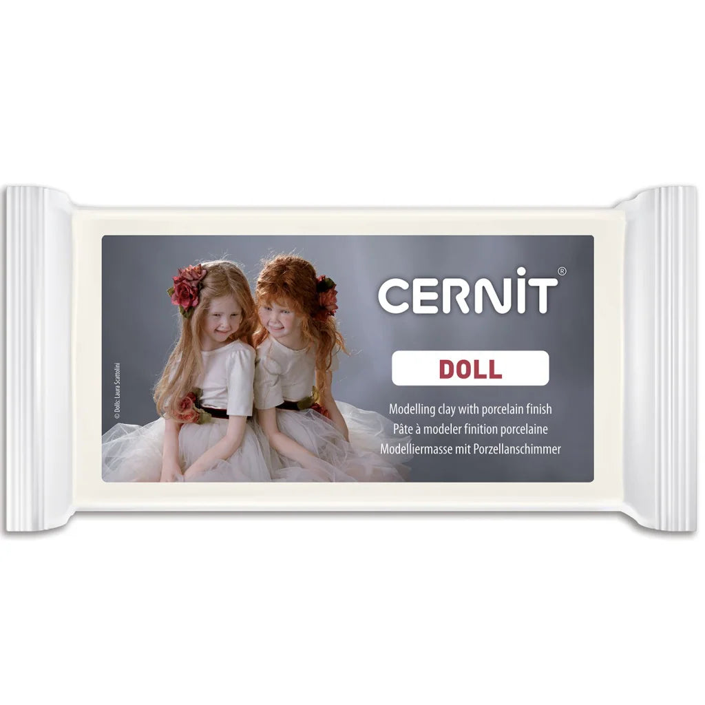 Cernit Doll - White (500g)
