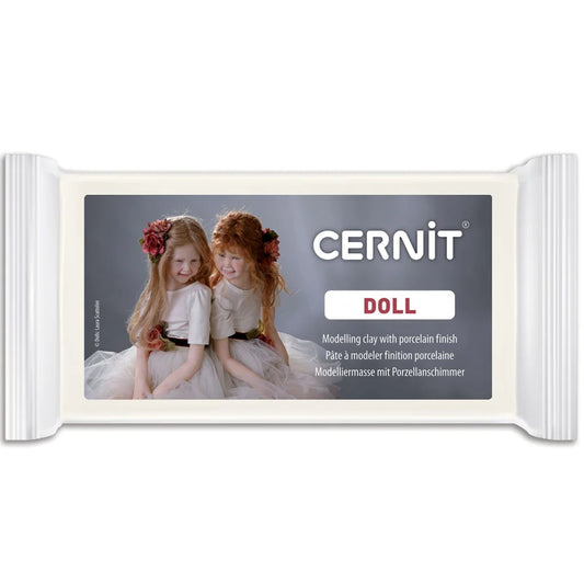 Cernit Doll - White (500g)