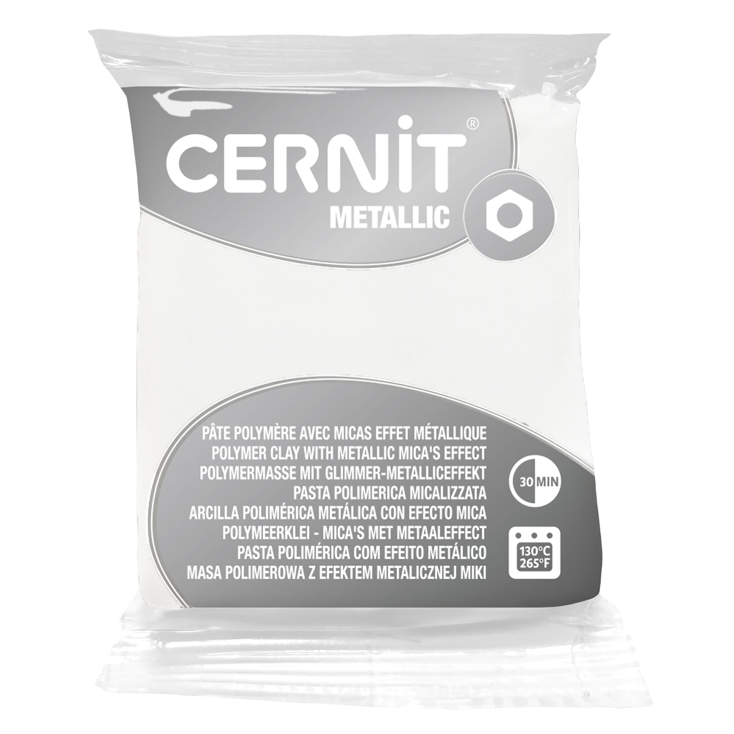 Cernit Metallic - Pearl White (56g)