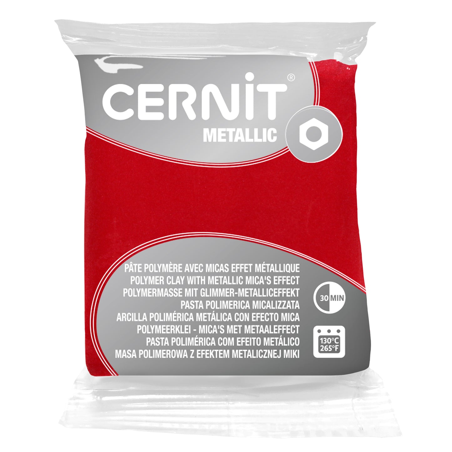 Cernit Metallic - Red (56g)