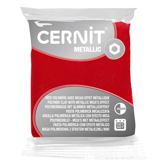 Cernit Metallic - Red (56g)