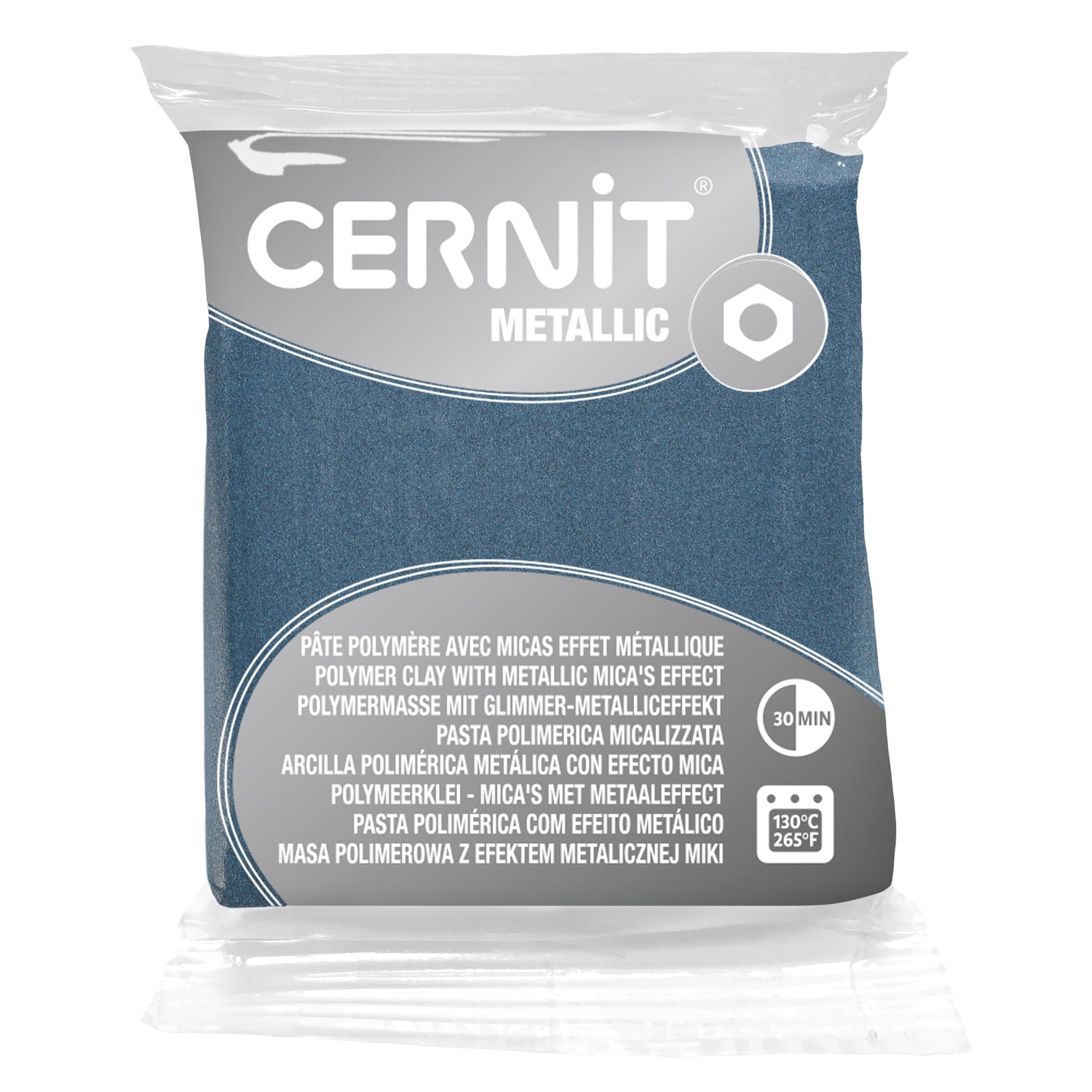 Cernit Metallic - Steel (56g)