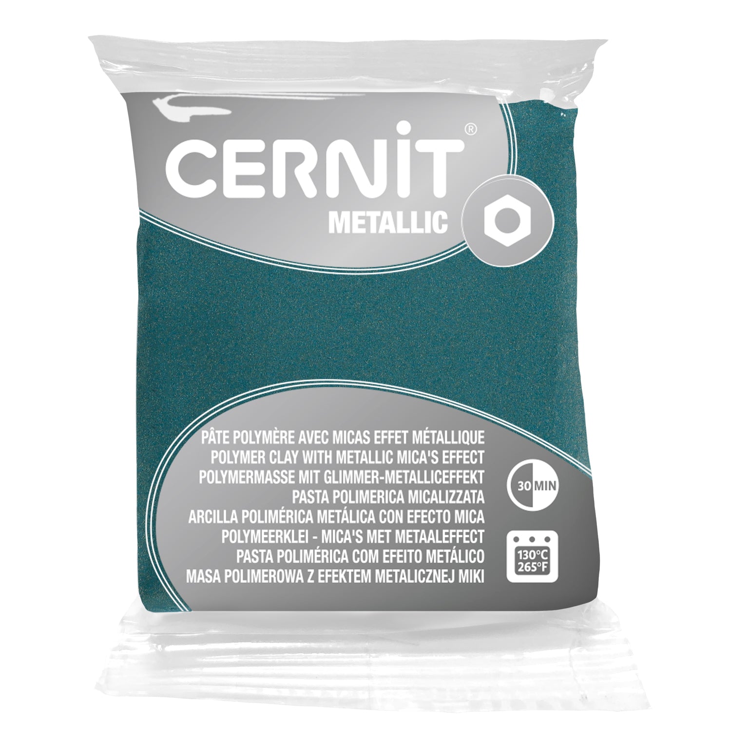 Cernit Metallic - Turquoise Gold (56g)