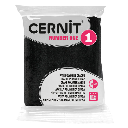 Cernit Number One - Black (56g)