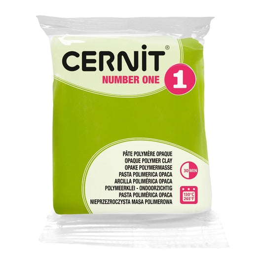 Cernit Number One - Lime Green (56g)