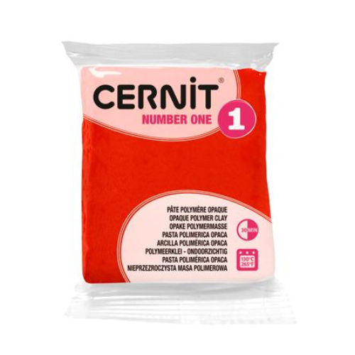 Cernit Number One -  Poppy Red (56g)