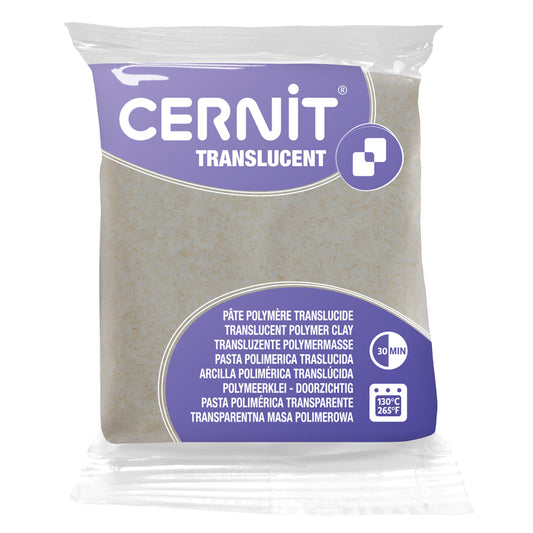 Cernit Translucent - Glitter gold (56g)