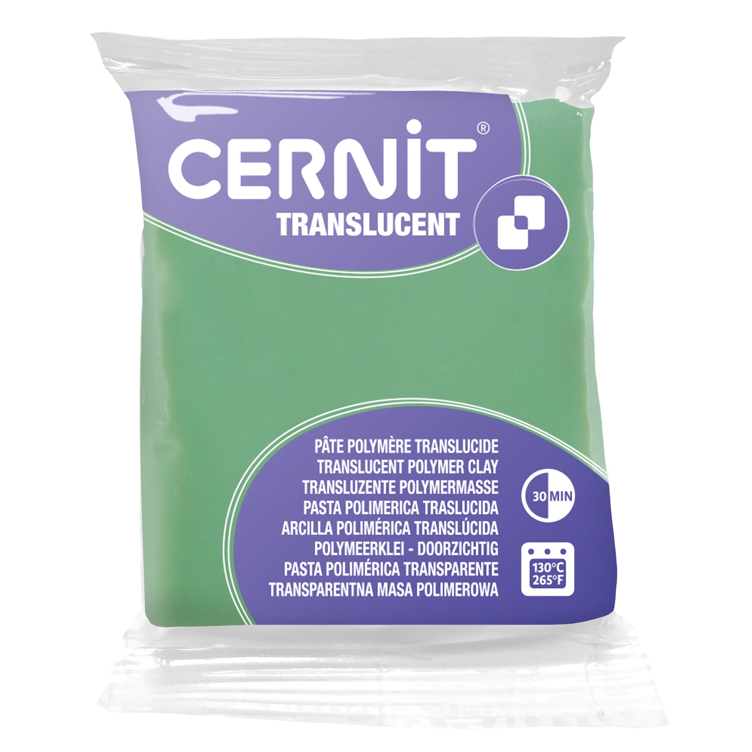 Cernit Translucent - Lime Green (56g)