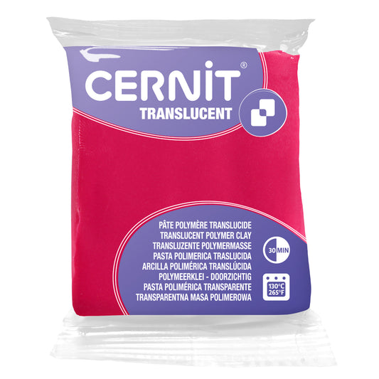 Cernit Translucent - Ruby Red (56g)