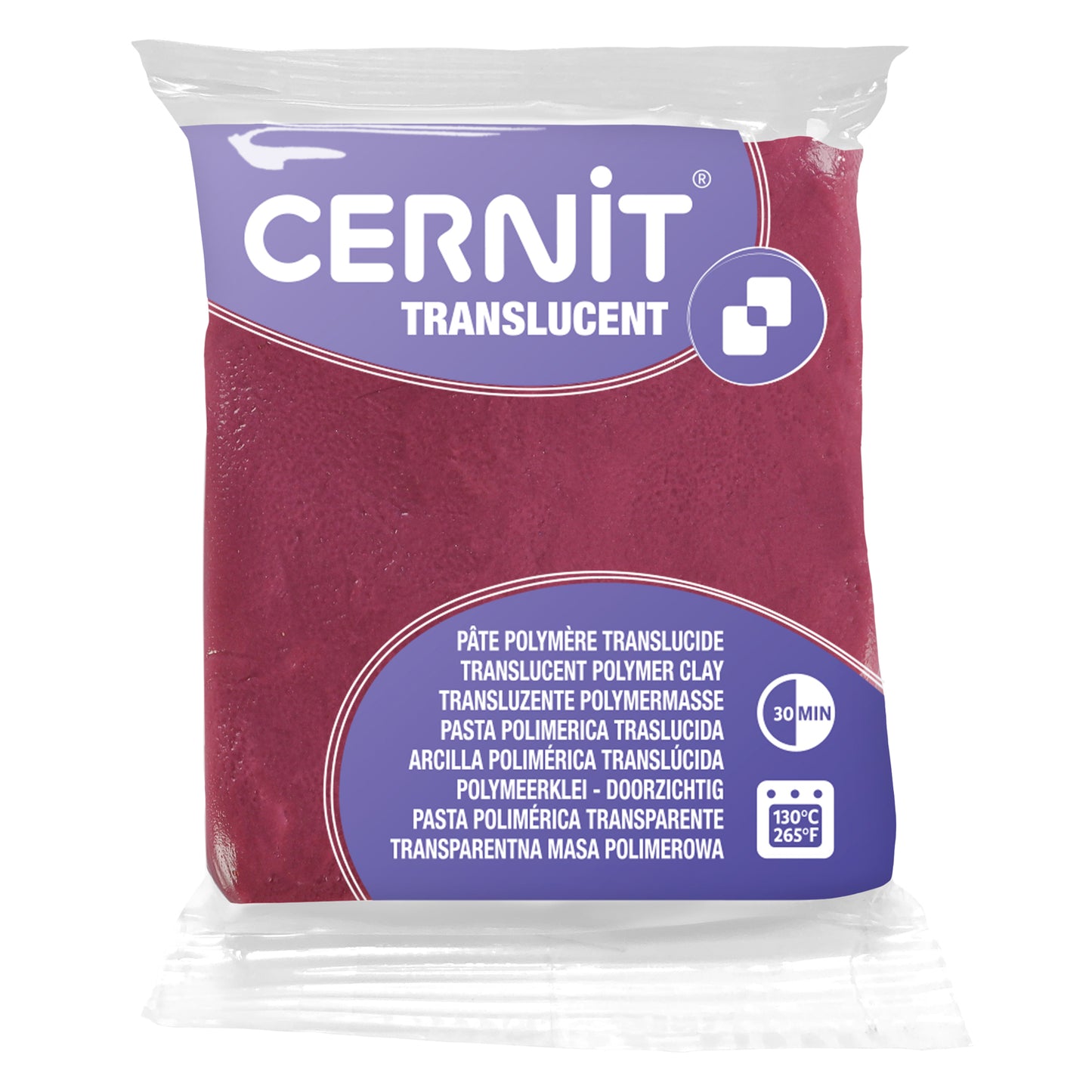 Cernit Translucent - Wine Red (56g)