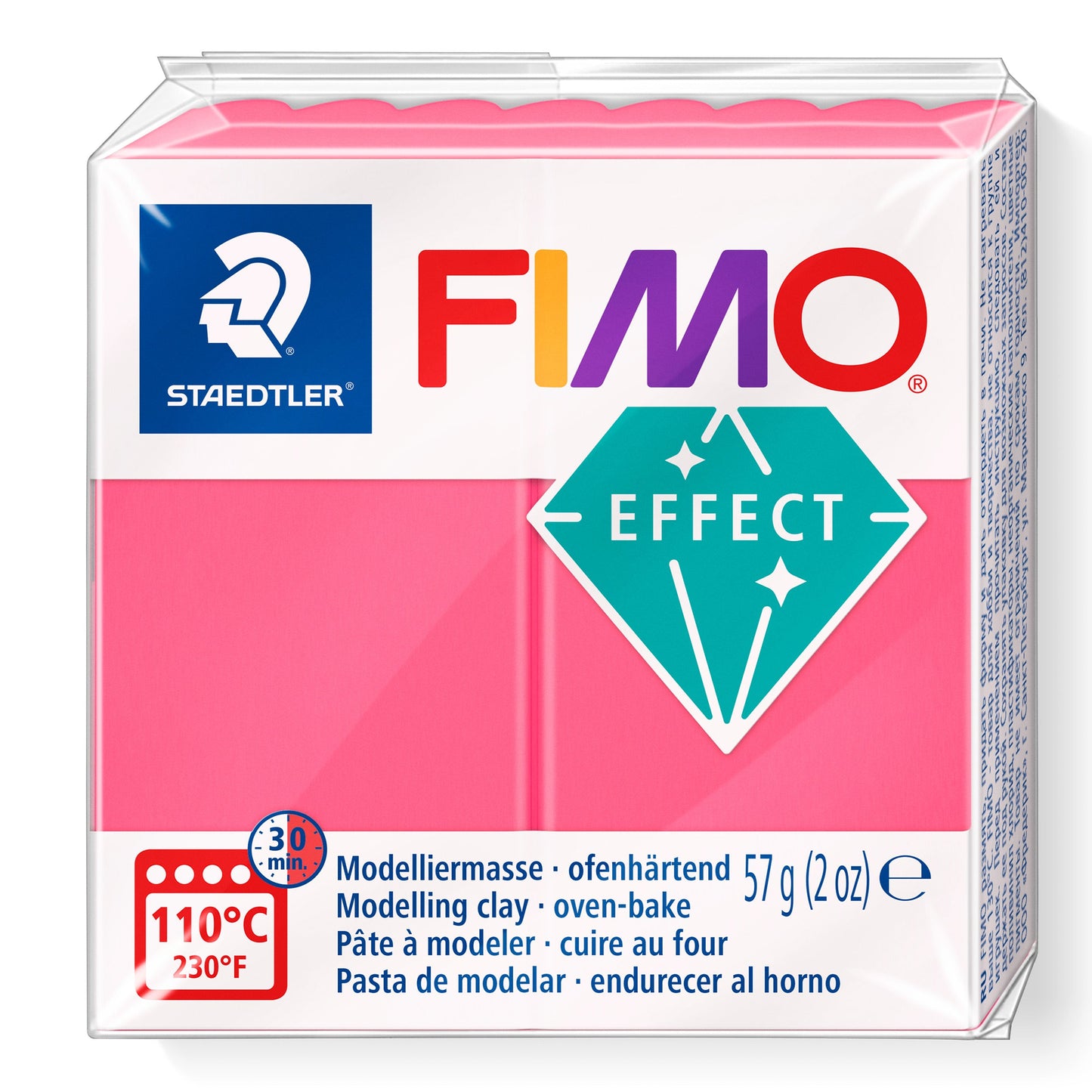 FIMO Effect - Translucent Red 204* (57g)