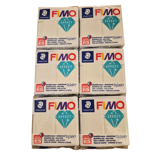 Pack of 6 x FIMO Effect - Glow-in-the-dark 041 (57g)