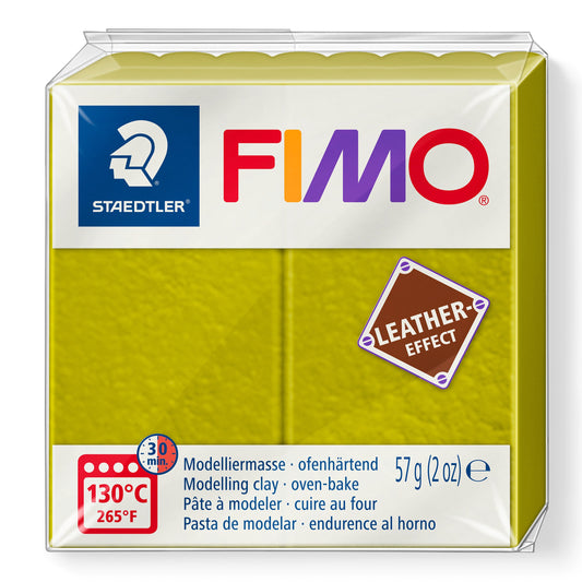 FIMO Leather Effect - Olive (57g)