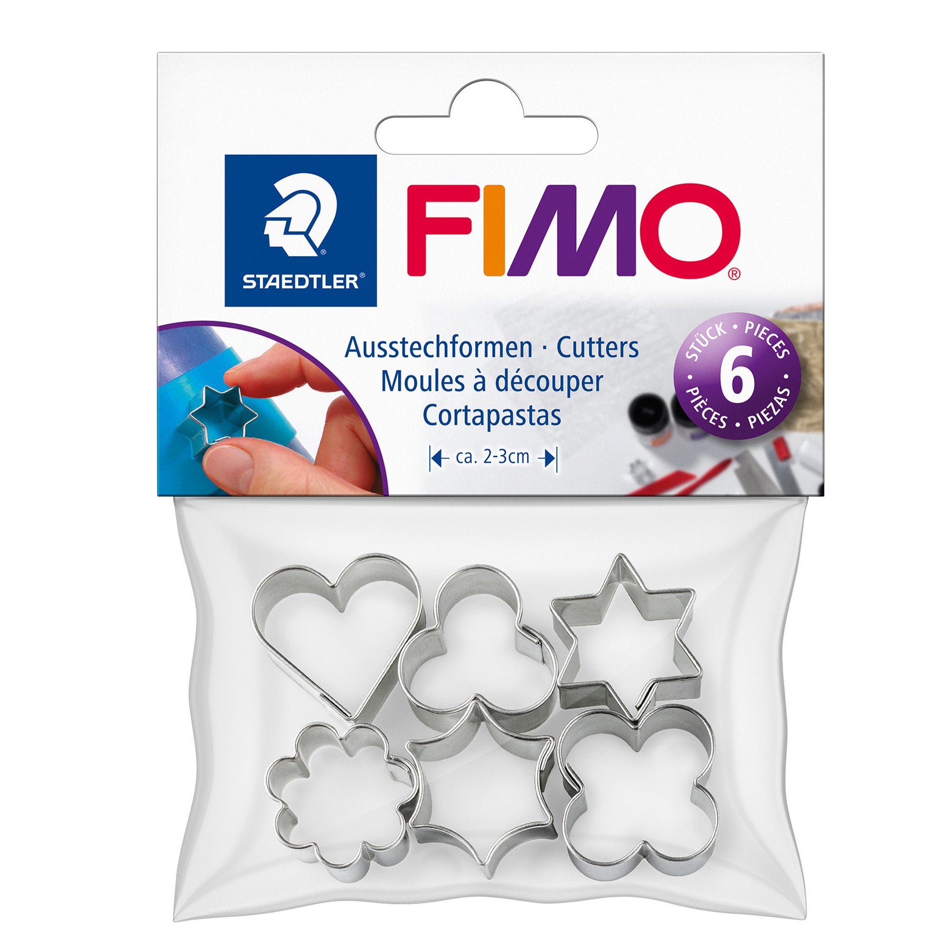 FIMO Metal Shape Cutters - Set of 6