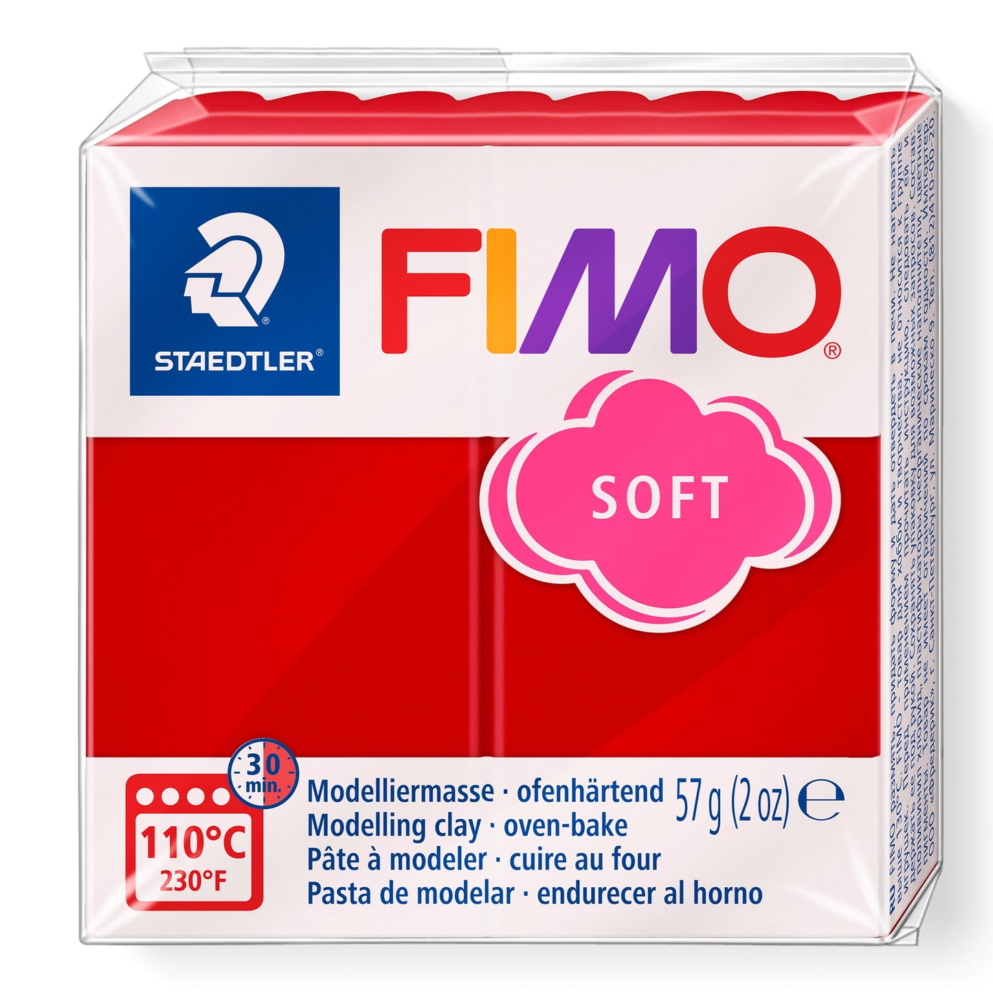 FIMO Soft - Christmas Red 2P (57g)