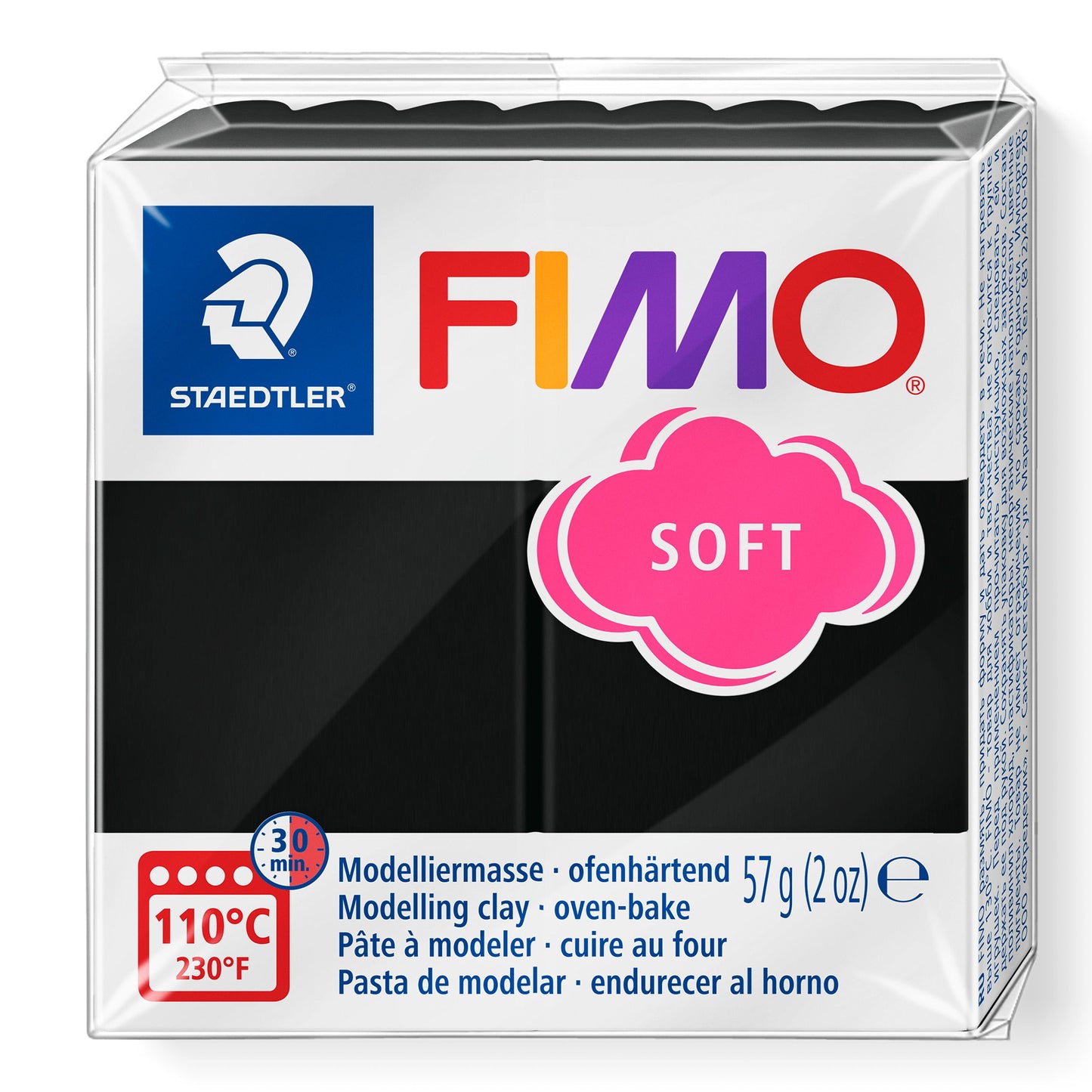 FIMO Soft - Black 9 (57g)