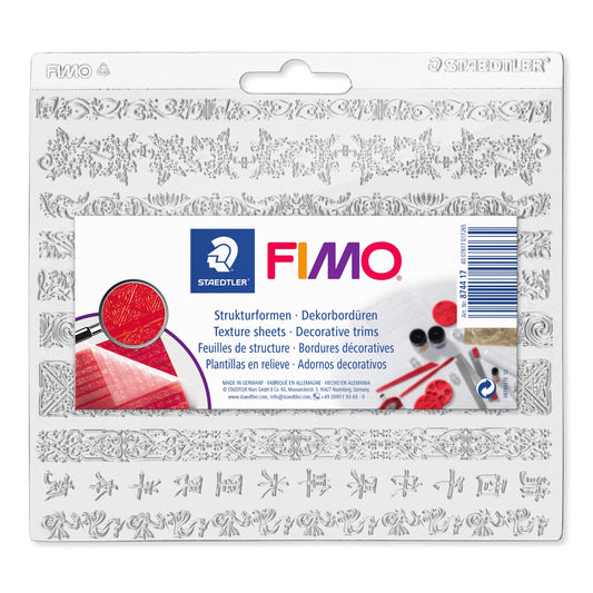 FIMO Texture Sheet - Decorative Trim*