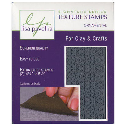 Lisa Pavelka Texture Stamps (2 Set) - Ornamental