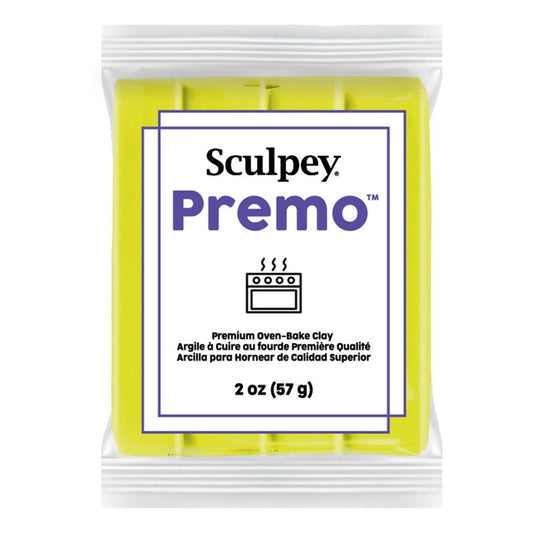 Sculpey Premo - Fluorescent Yellow 5600 (57g)