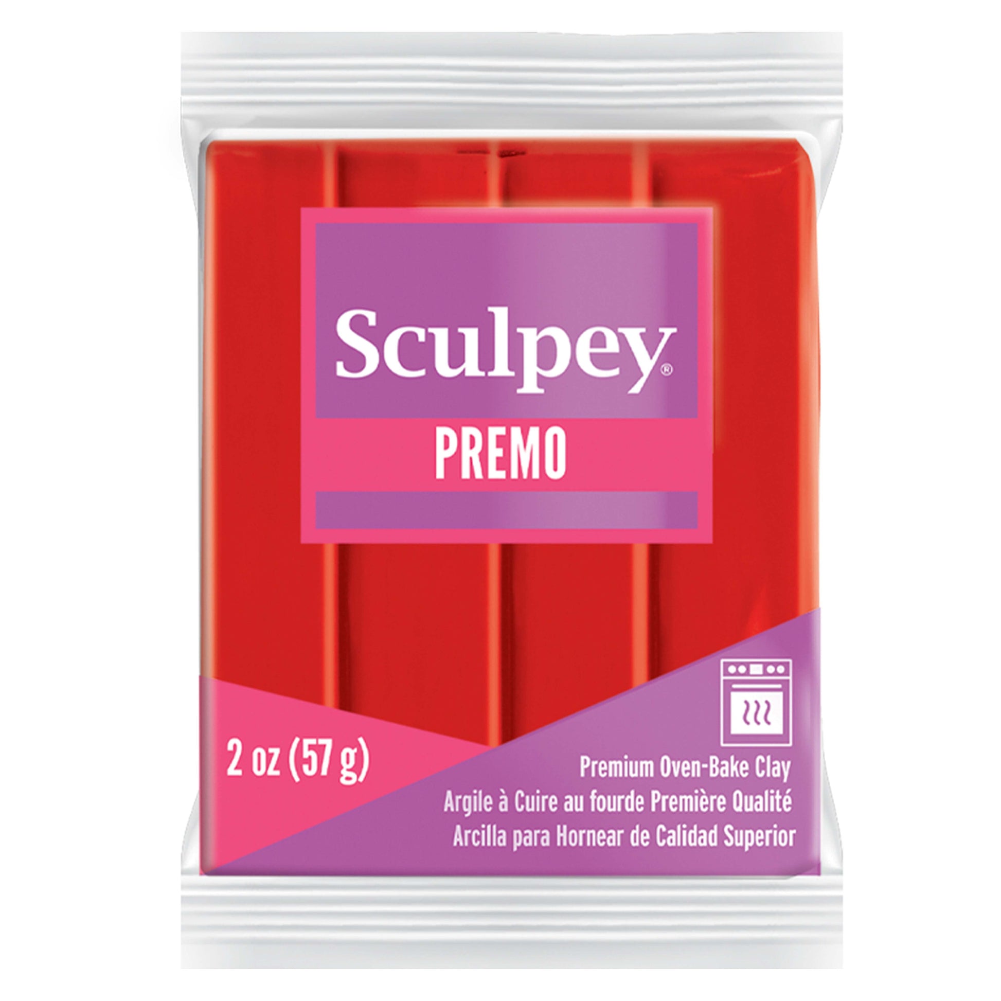 Sculpey Premo - Cadmium Red 5382 (57g)