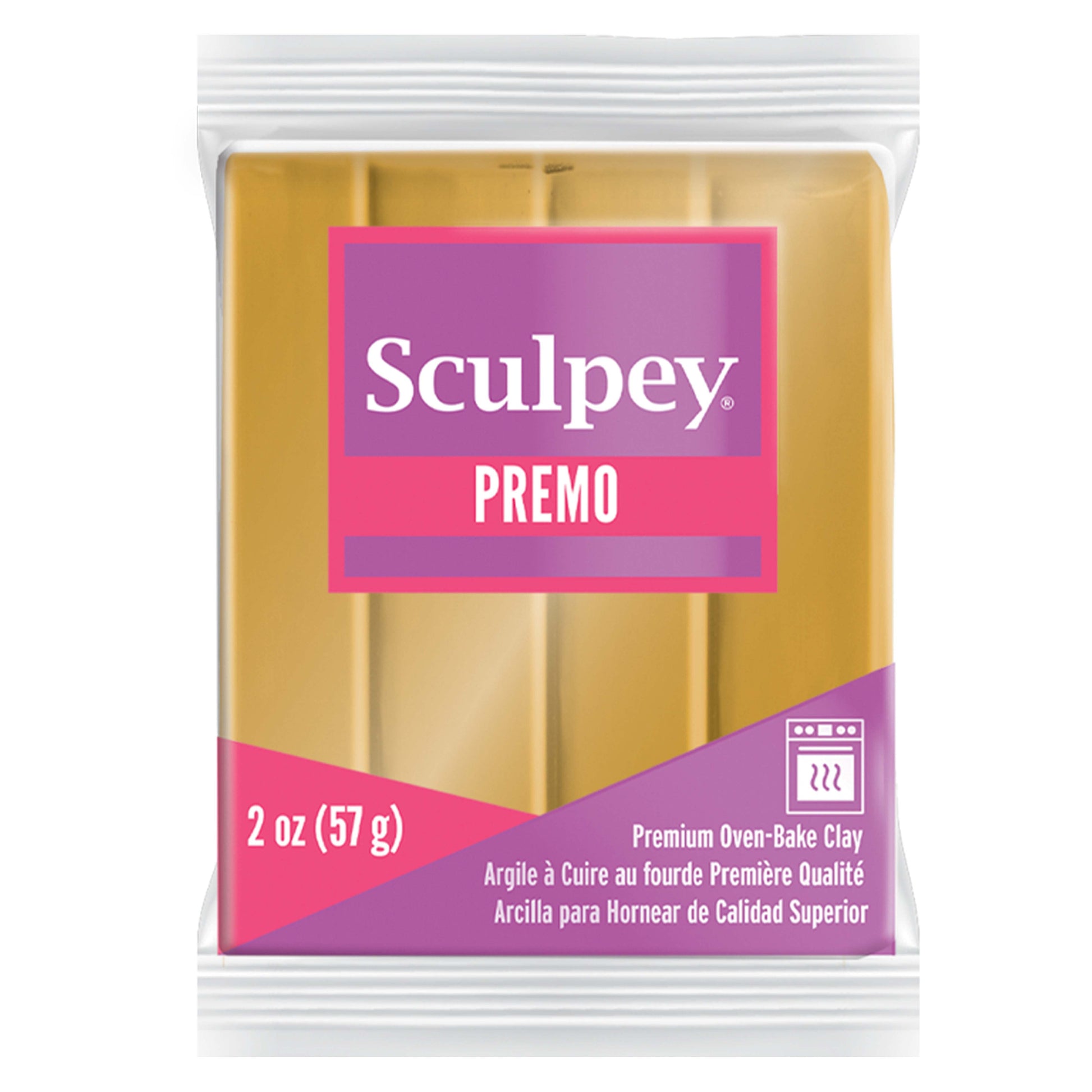 Sculpey Premo Accents - Metallic 18K Gold (57g)