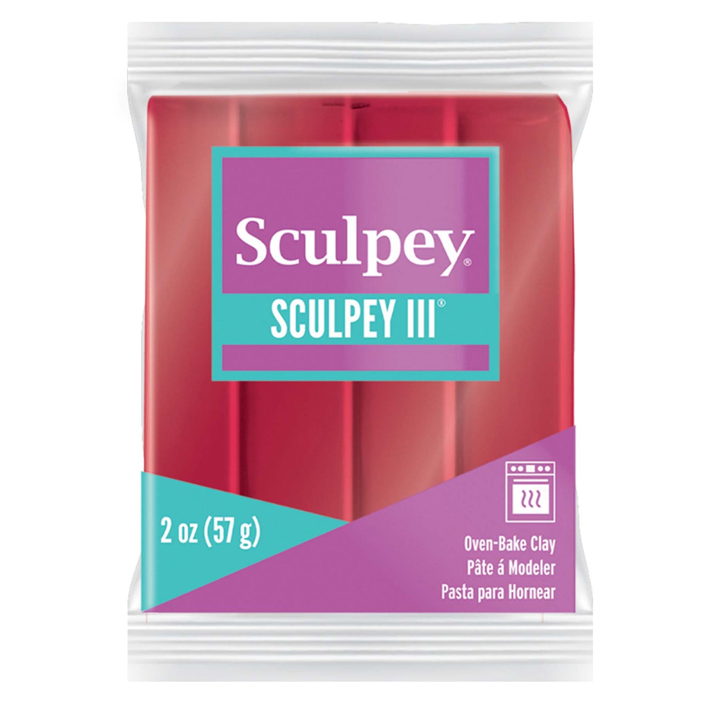 Sculpey III - Deep Red Pearl* (57g)
