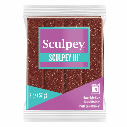 Sculpey III - Glitter Garnet (57g)