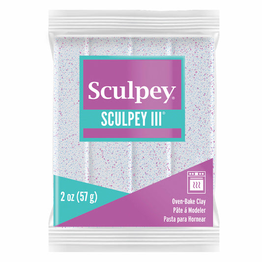 Sculpey III - Glitter White (57g)