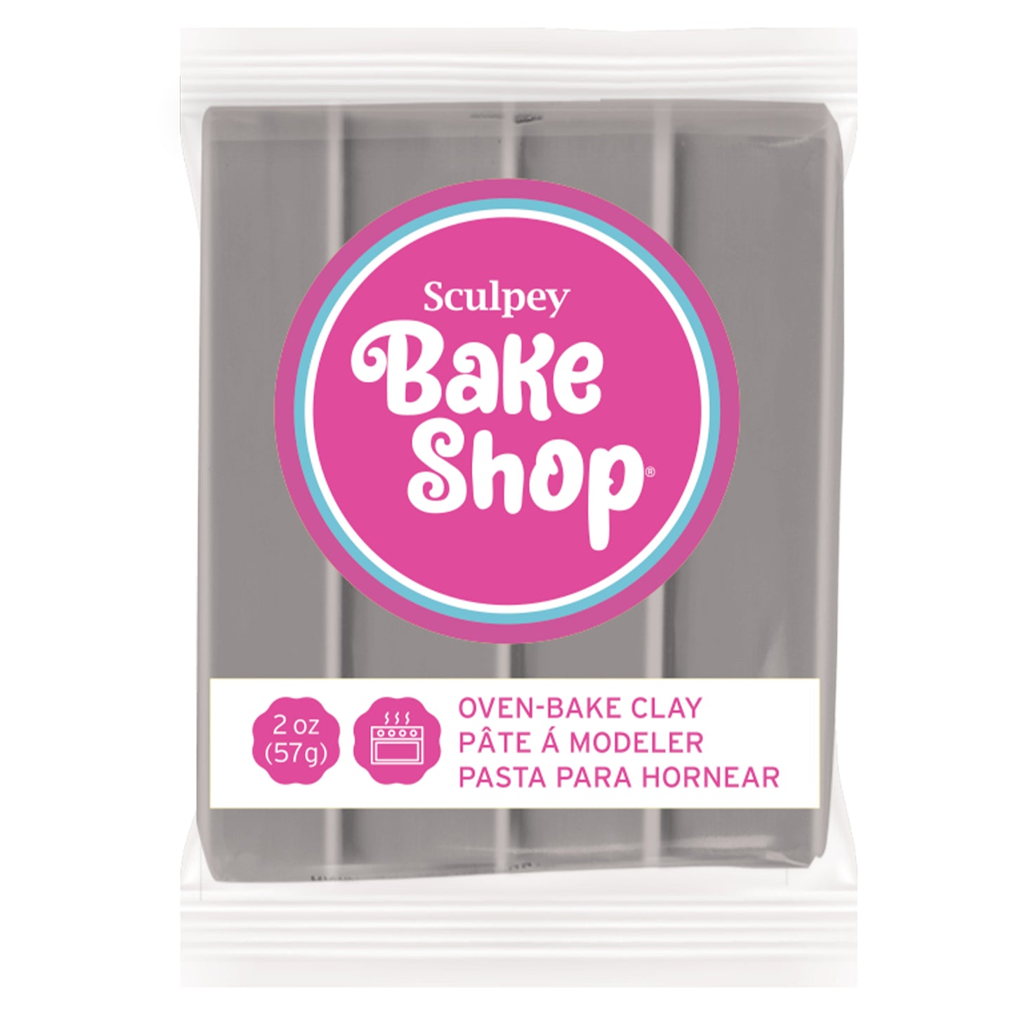 Sculpey Bake Shop - Grey (57g)