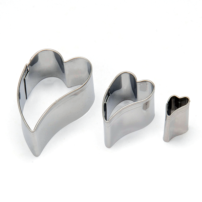 Sculpey Cutter Set - Irregular Heart  (3 Cutters)