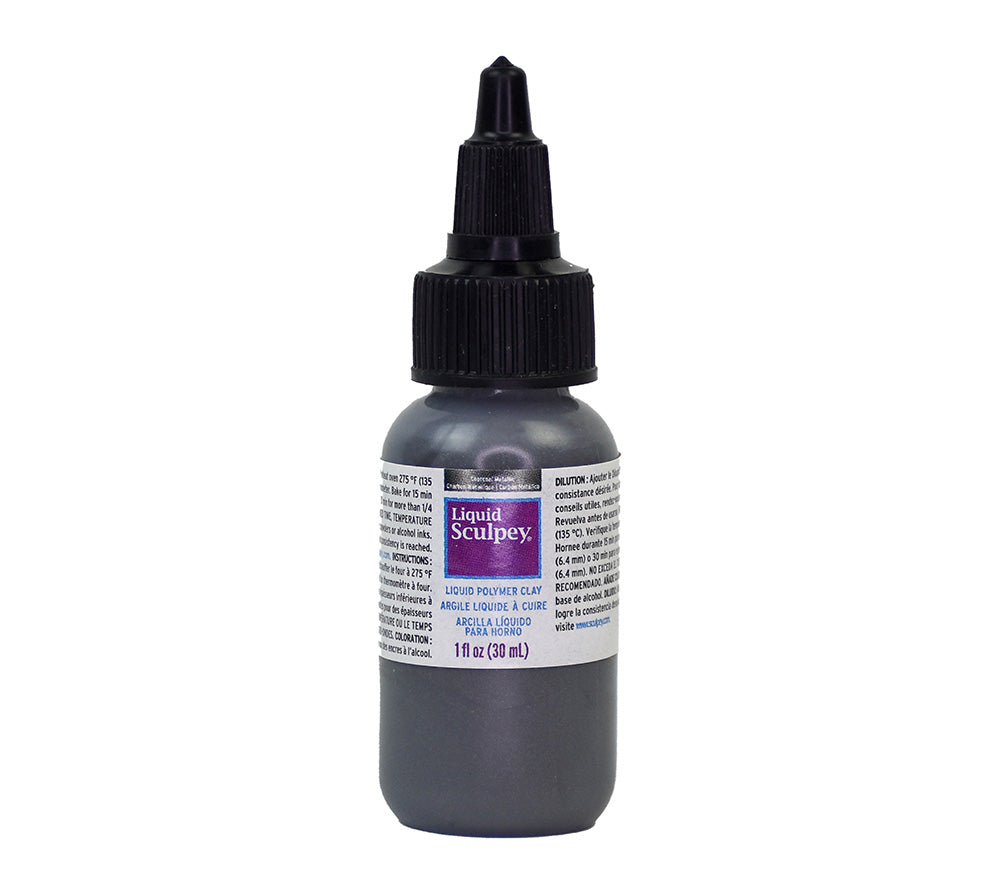 Sculpey Liquid - Metallic Charcoal  30ml (1oz)