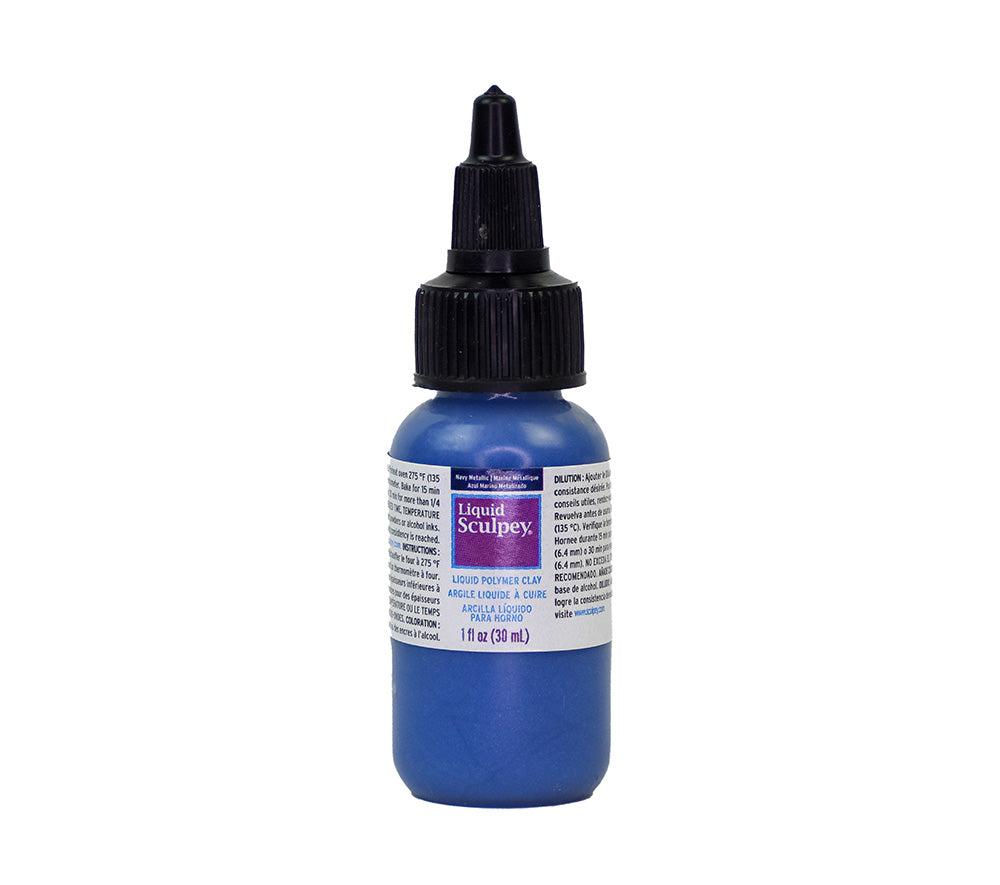 Sculpey Liquid - Metallic Navy 30ml (1oz)