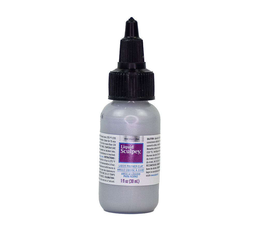 Sculpey Liquid - Silver 30ml (1oz)