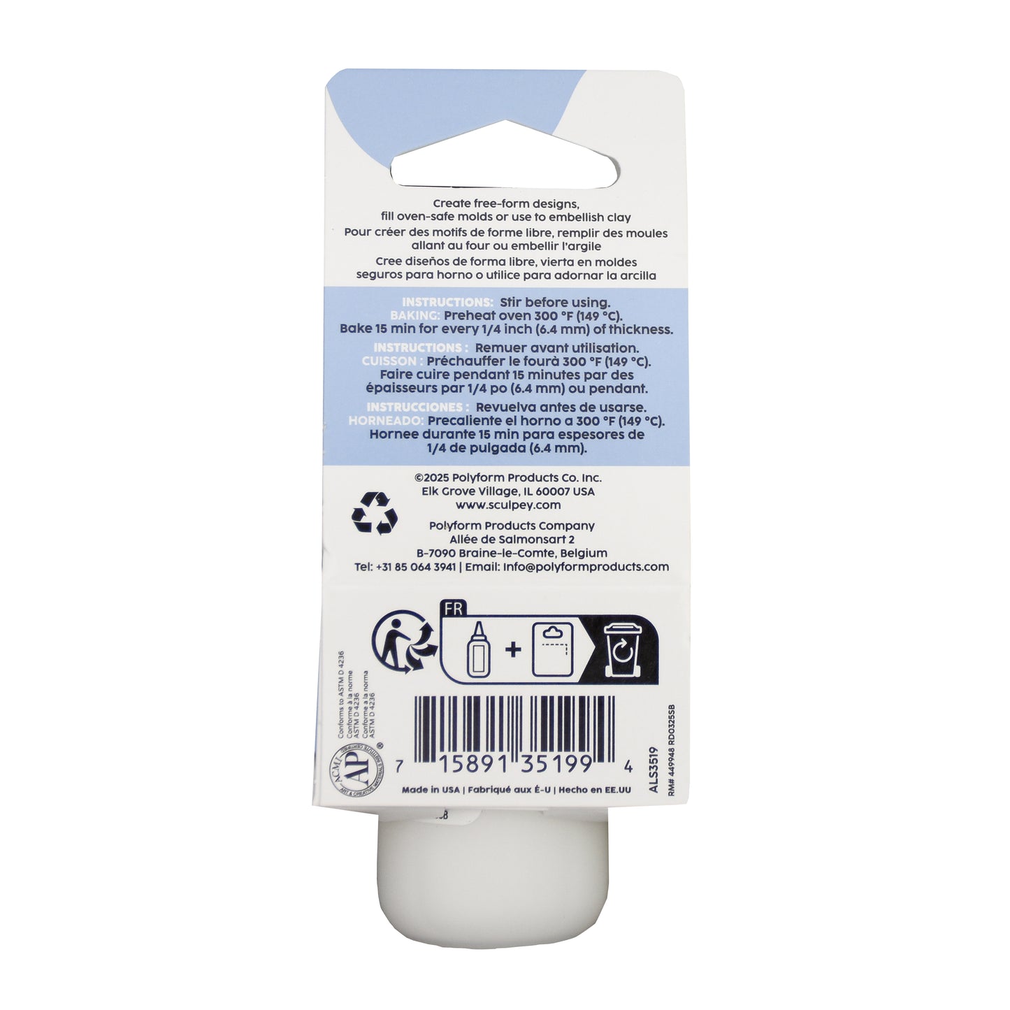 Sculpey Liquid - Clear 30ml (1oz)