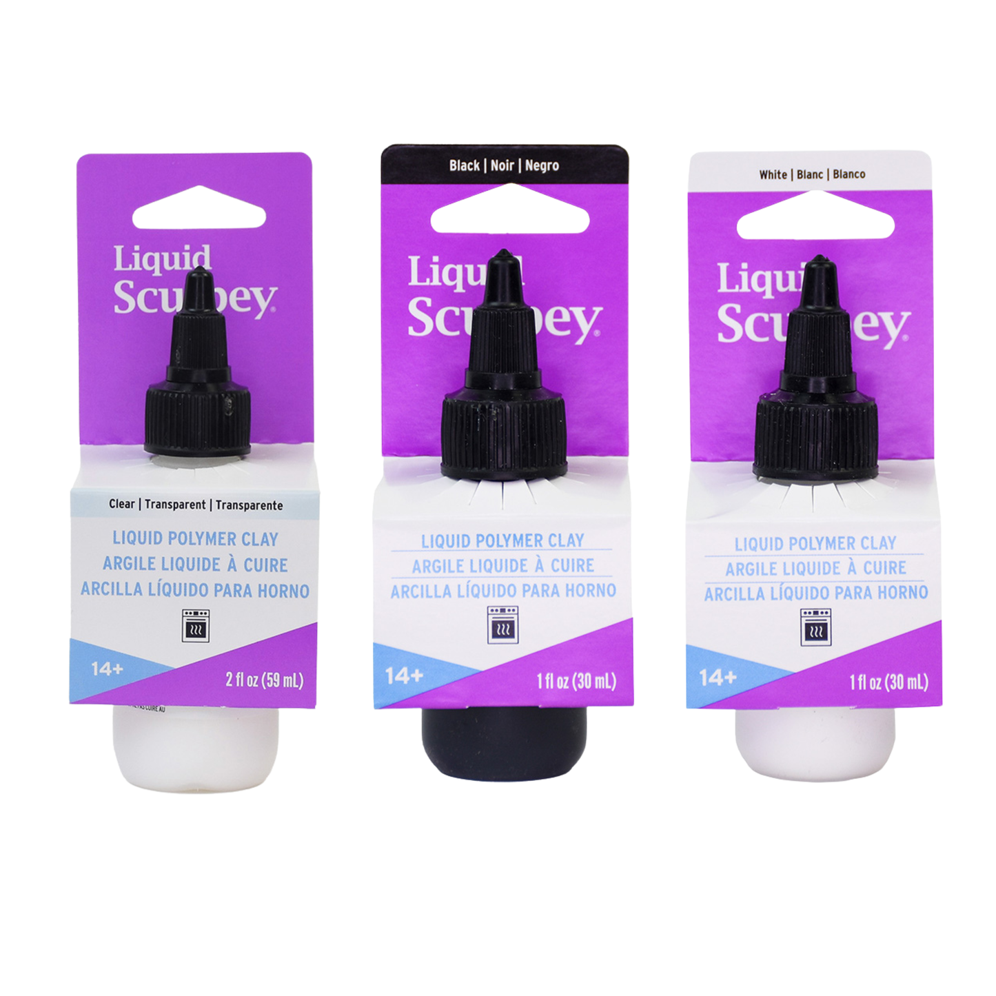 Sculpey Liquid Multi Pack - Basic (3 x 30ml)