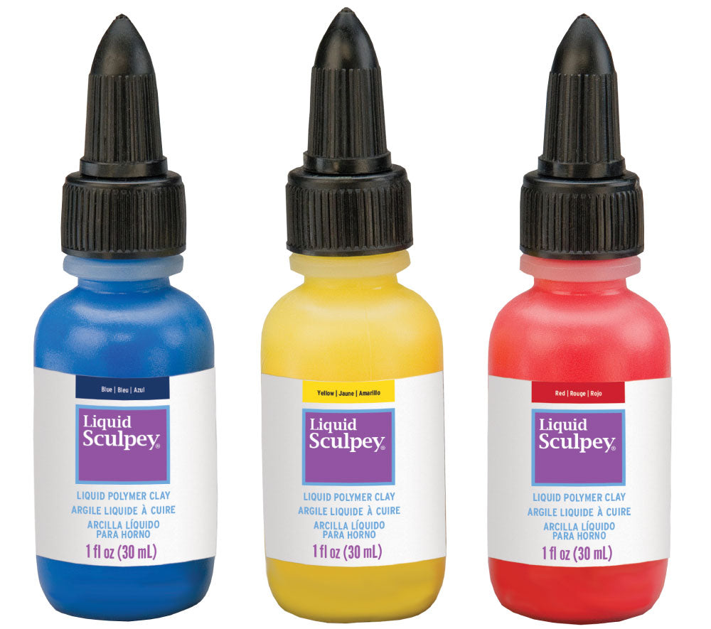 Sculpey Liquid Multi Pack - Primary (3 x 30ml)