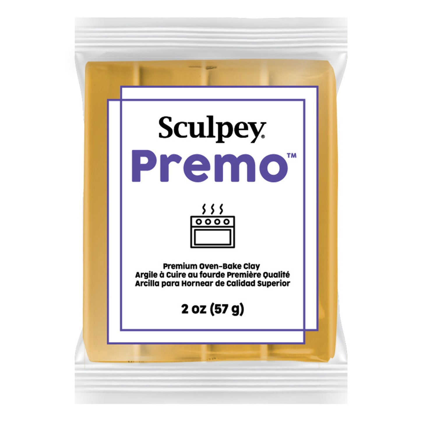 Sculpey Premo - Metallic 18K Gold (57g)