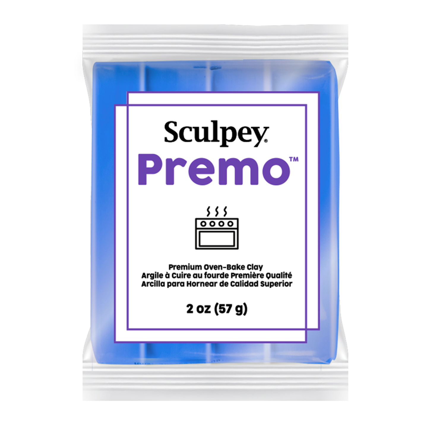 *Limited Edition* Sculpey Premo - Metallic Voltage Blue (57g)