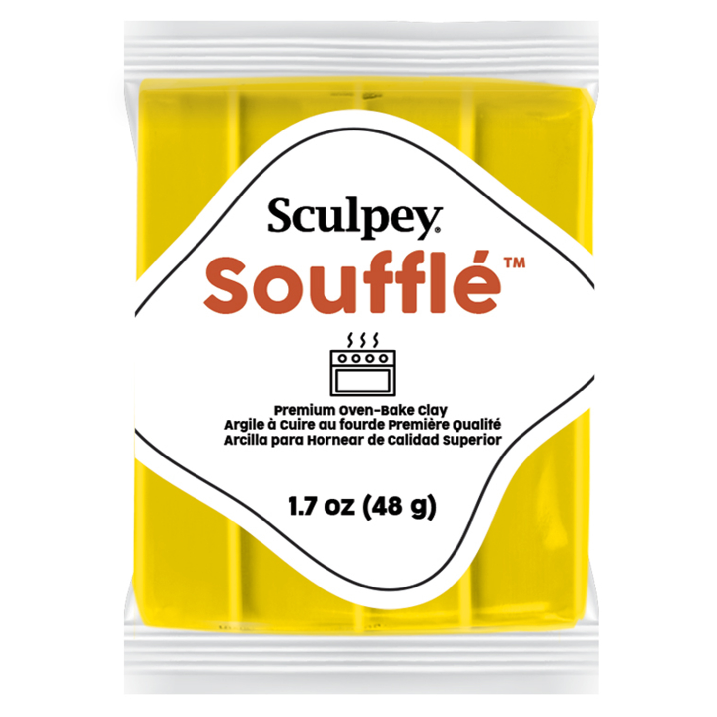 *New* Sculpey Souffle -  Cadmium Yellow (48g)