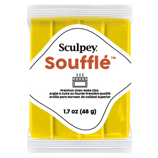 *New* Sculpey Souffle - Cadmium Yellow (48g)